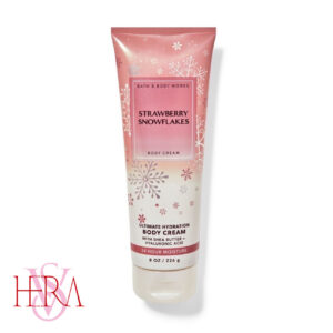 بادی کرم Strawberry Snowflakes برند بث اند بادی ورکز