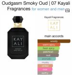 عطر ادکلن کایالی عودگاسم اسموکی اود 07 | Kayali Oudgasm Smoky Oud 07 - Image 2