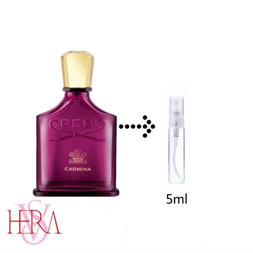 9A239E24-B256-40AD-9EF9-783667CF9350 دکانت 5 میل عطر زنانه کارمینا برند کرید - Image 1