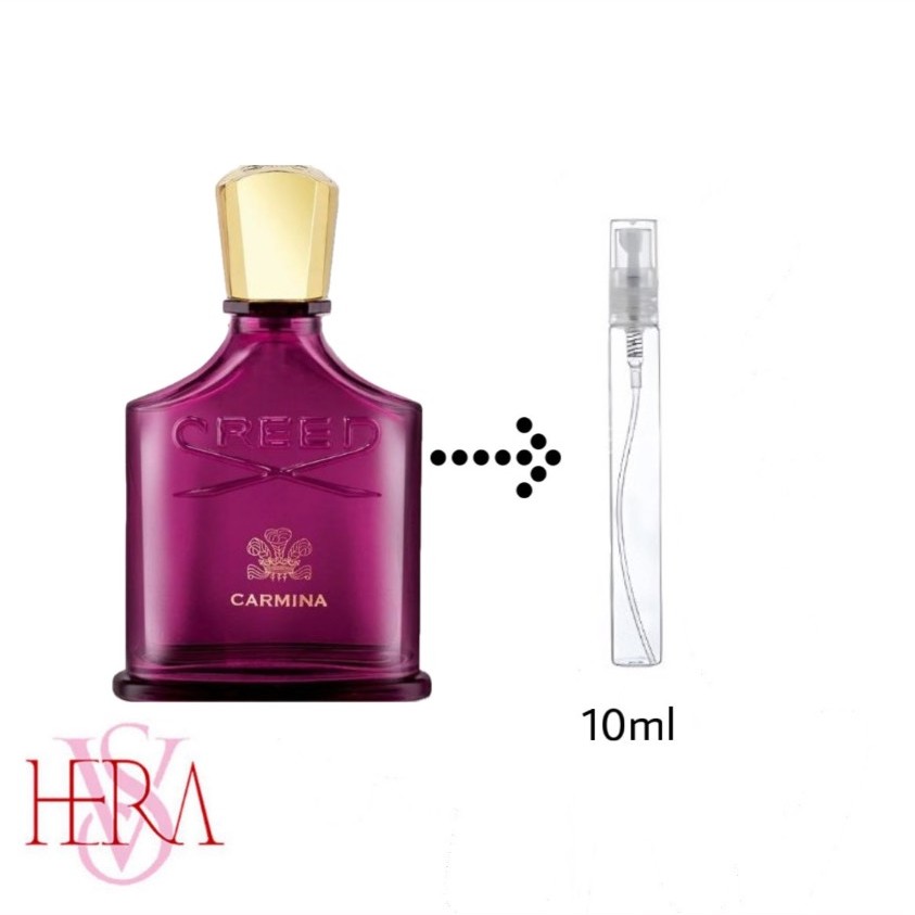 ED61AF34-529B-4E4B-9EDF-B85604B1542B دکانت ۱۰ میل عطر زنانه کارمینا برند کرید - Image 1