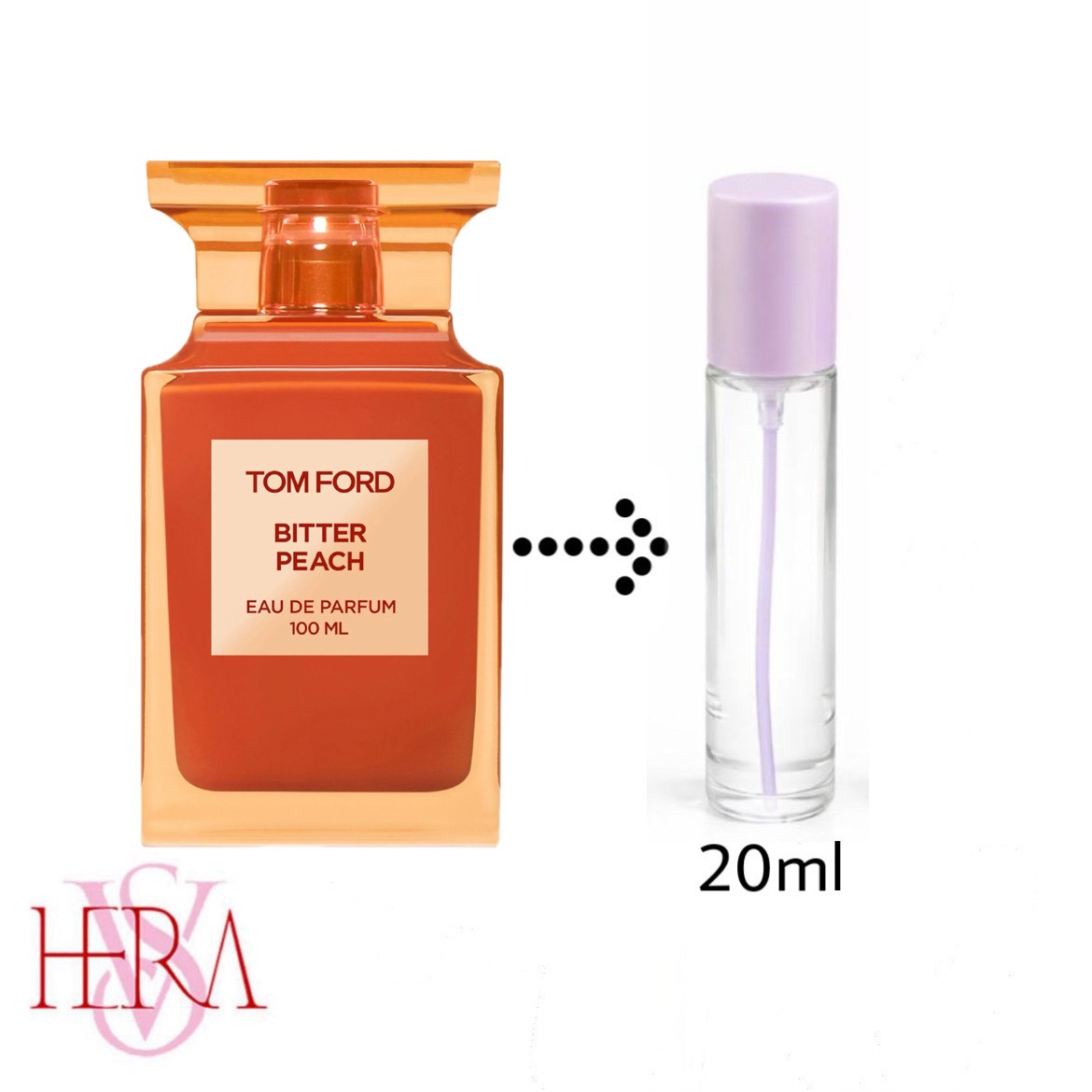 0D08A1AC-9A14-4D5D-B86E-8F0450C65146 (1) دکانت 25 میل عطر بیتر پیچ برند تام فورد - Image 1